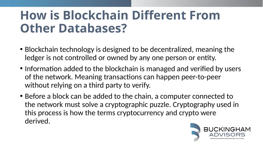Making Sense of Blockchain, Bitcoin, and Digital - slide 5 of 38