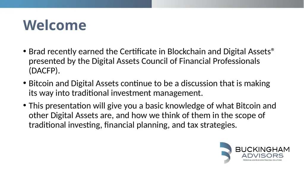 Making Sense of Blockchain, Bitcoin, and Digital - slide 2 of 38