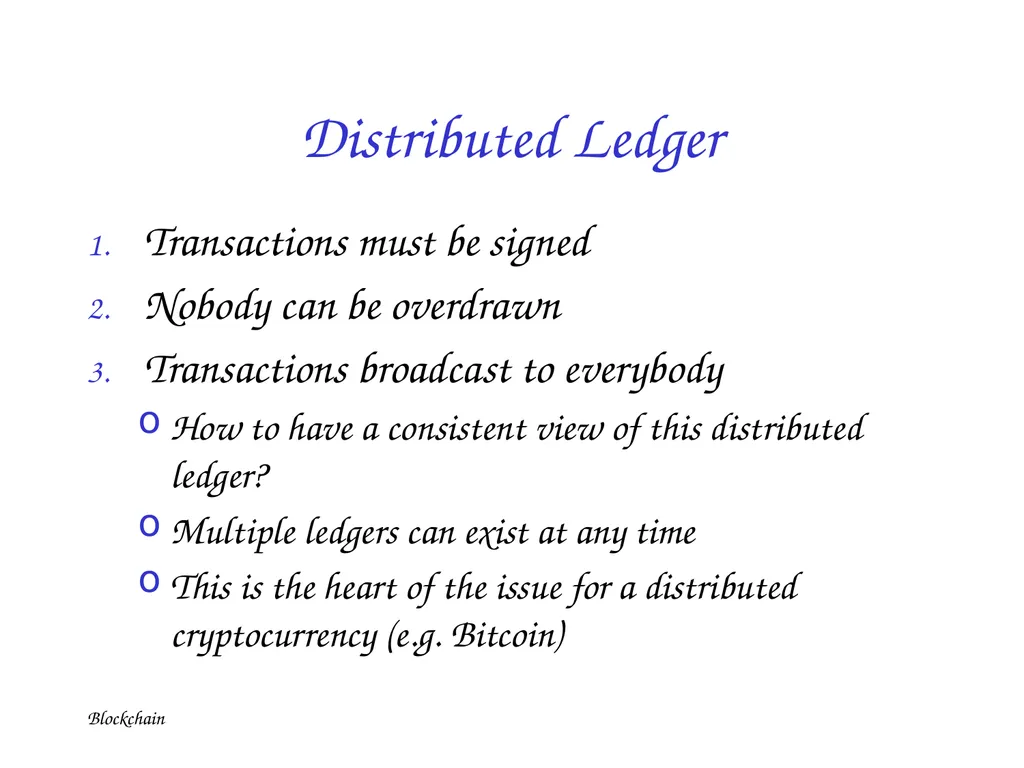 Blockchain Blockchain Digital Cash is not New - slide 22 of 43