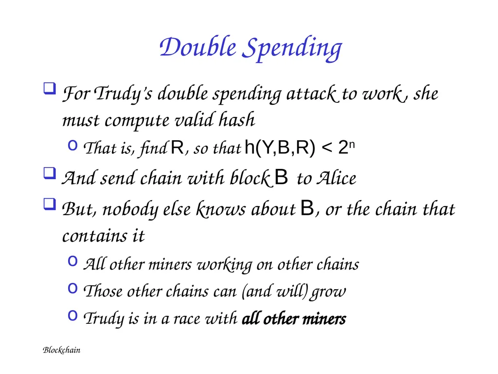 Blockchain Blockchain Digital Cash is not New - slide 36 of 43