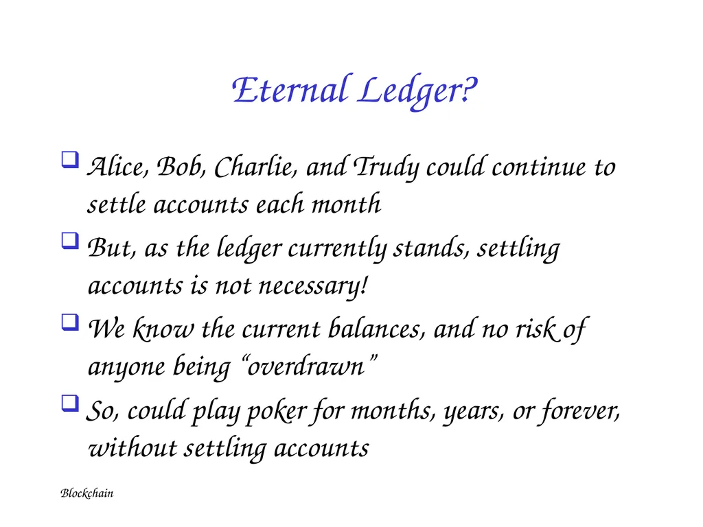 Blockchain Blockchain Digital Cash is not New - slide 18 of 43