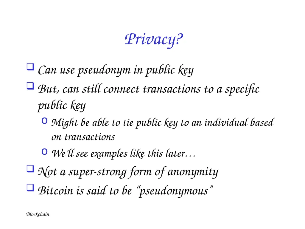 Blockchain Blockchain Digital Cash is not New - slide 41 of 43