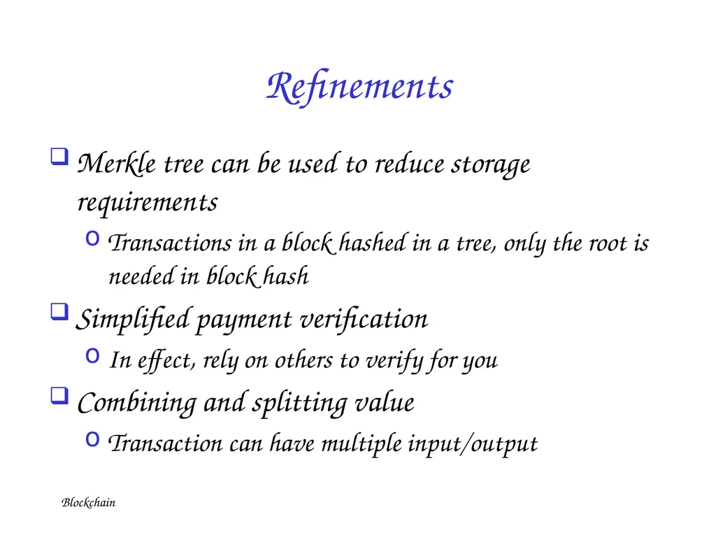 Blockchain Blockchain Digital Cash is not New - slide 40 of 43