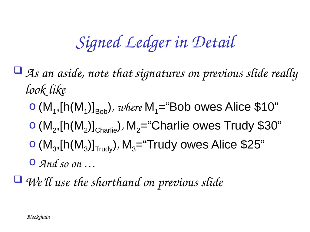 Blockchain Blockchain Digital Cash is not New - slide 12 of 43