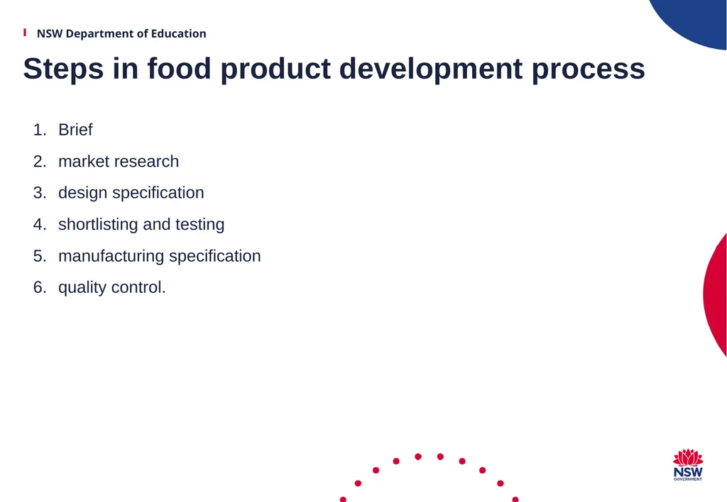 Food product development presentation 2 Emerging - slide 10 of 19