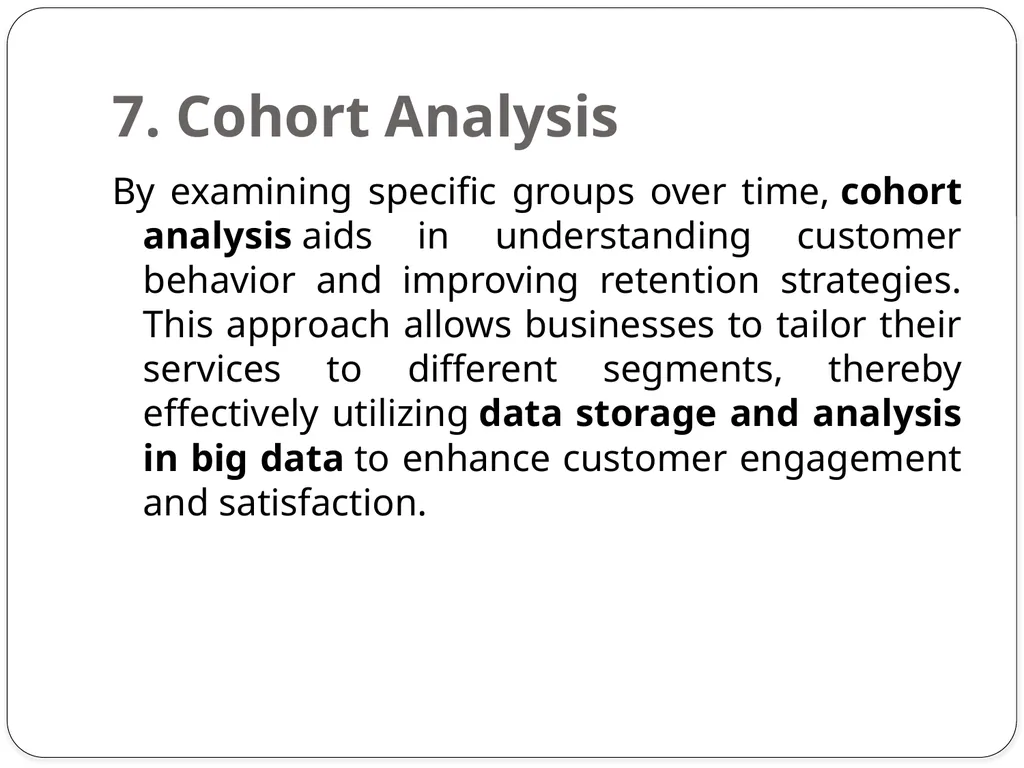 Analyzing Data: Techniques and Methods Analyzing - slide 9 of 12