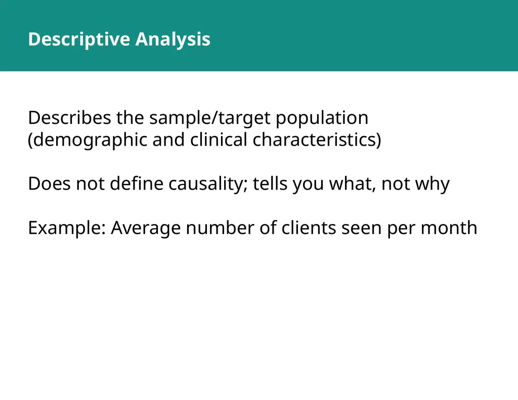 MODULE 5: RHIS Data Analysis SESSION 1: Key - slide 8 of 38