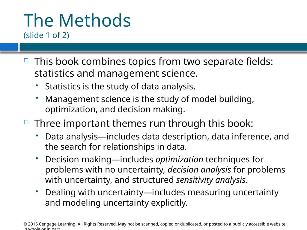 Introduction to Data Analysis and Decision Making - slide 4 of 14