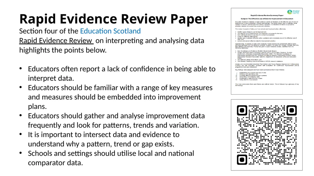 Effective use of data 4. Interpreting and - slide 10 of 35