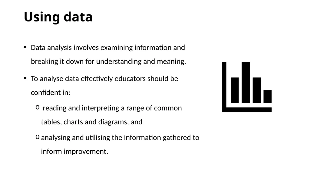 Effective use of data 4. Interpreting and - slide 11 of 35