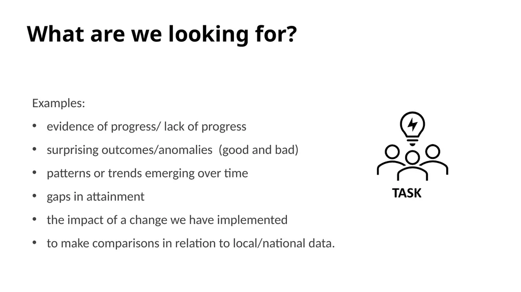 Effective use of data 4. Interpreting and - slide 14 of 35