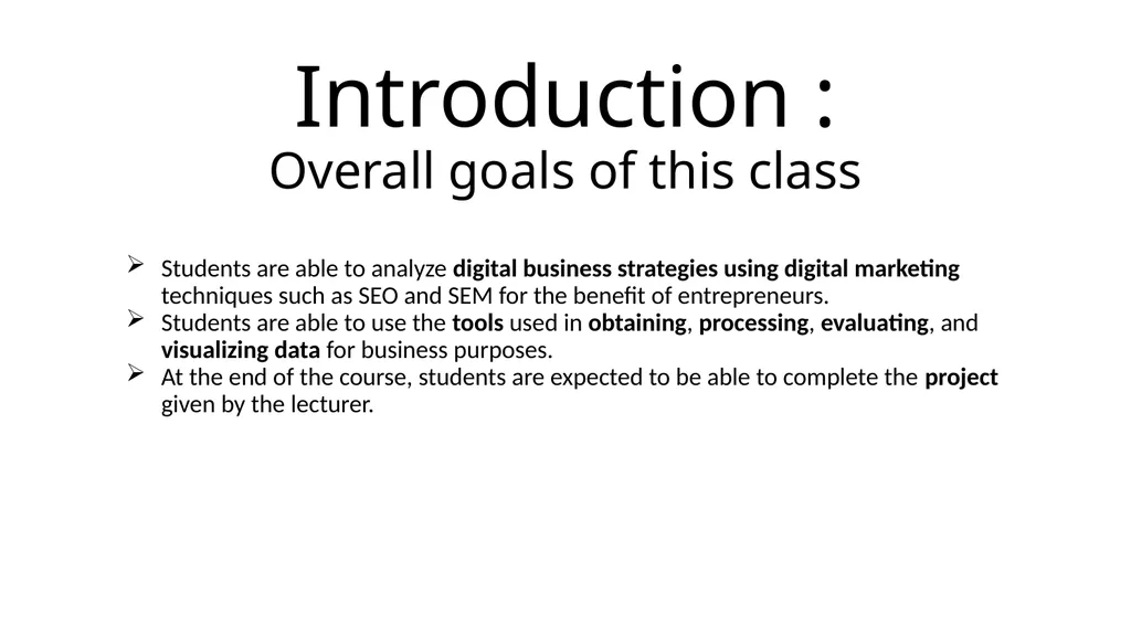 Business Intelligence Chapter 1 BI Basic Concept - slide 2 of 18