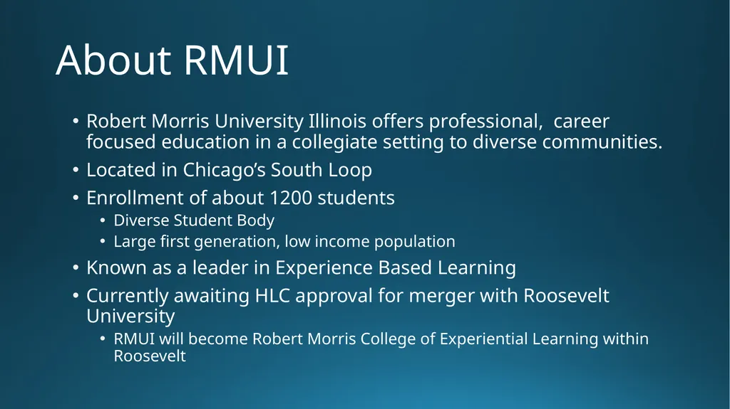 Robert Morris University Illinois Carrie Roath - slide 2 of 9