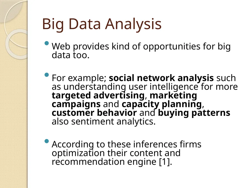Big Data 5 exabytes (1018 bytes) of data were - slide 16 of 56