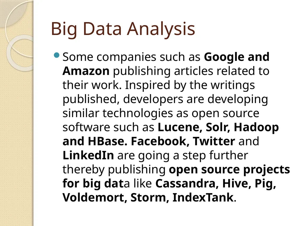 Big Data 5 exabytes (1018 bytes) of data were - slide 17 of 56