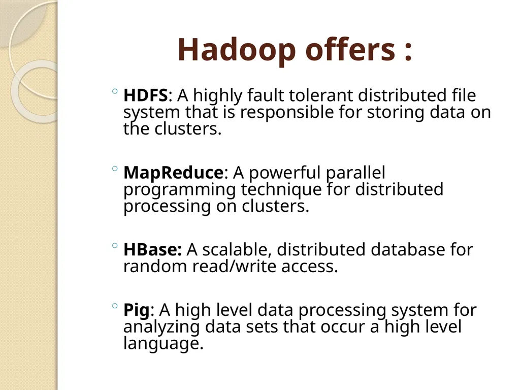 Big Data 5 exabytes (1018 bytes) of data were - slide 22 of 56