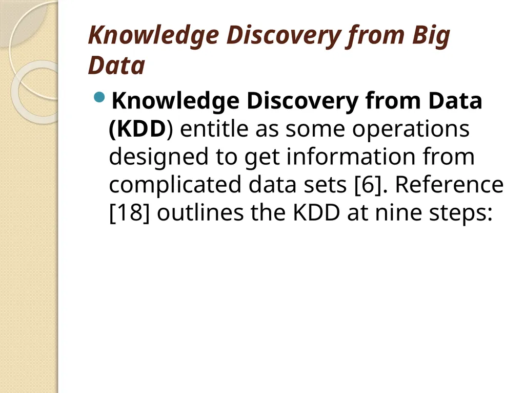 Big Data 5 exabytes (1018 bytes) of data were - slide 30 of 56