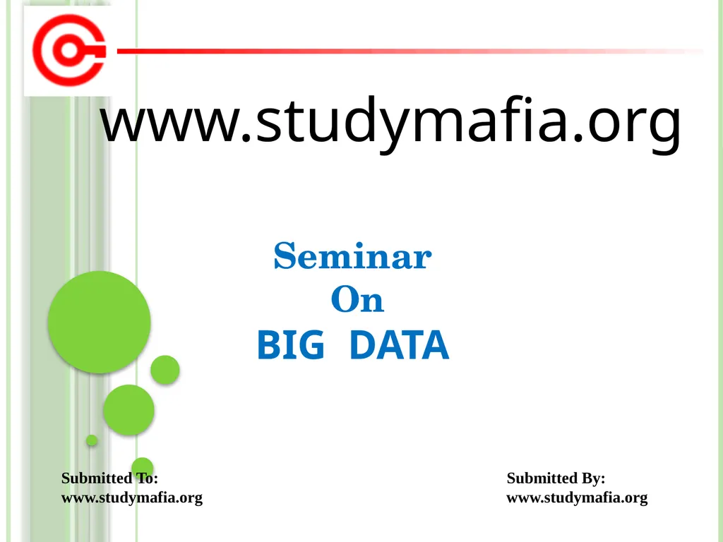 www.studymafia.org Submitted To: Submitted By: - slide 1 of 30