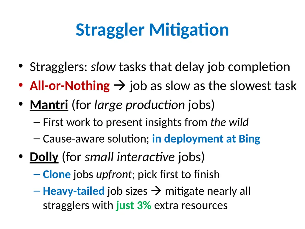 Big Data Analytics with Parallel Jobs Ganesh - slide 44 of 46