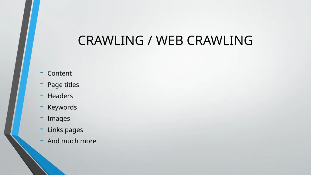 SEARCH ENGINES IBRAHIM KAMARA WHAT IS A SEARCH - slide 6 of 9