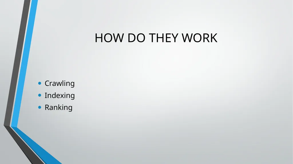SEARCH ENGINES IBRAHIM KAMARA WHAT IS A SEARCH - slide 4 of 9