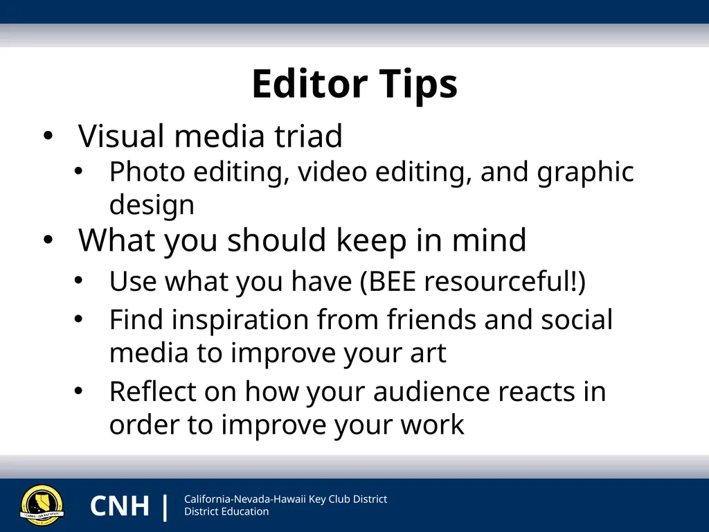 Visual Media and Marketing Name, Position Region - slide 6 of 15
