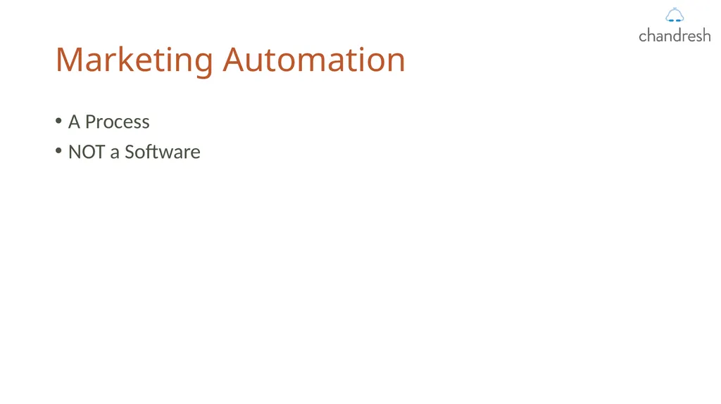 Marketing Automation A Practical Approach - - slide 4 of 23