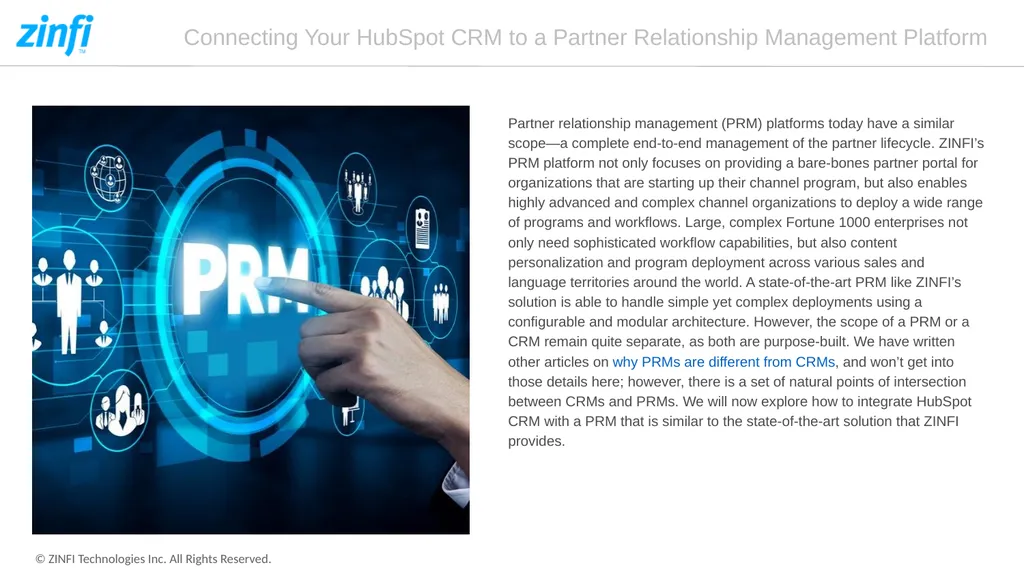 Connecting Your HubSpot CRM to a Partner - slide 5 of 11