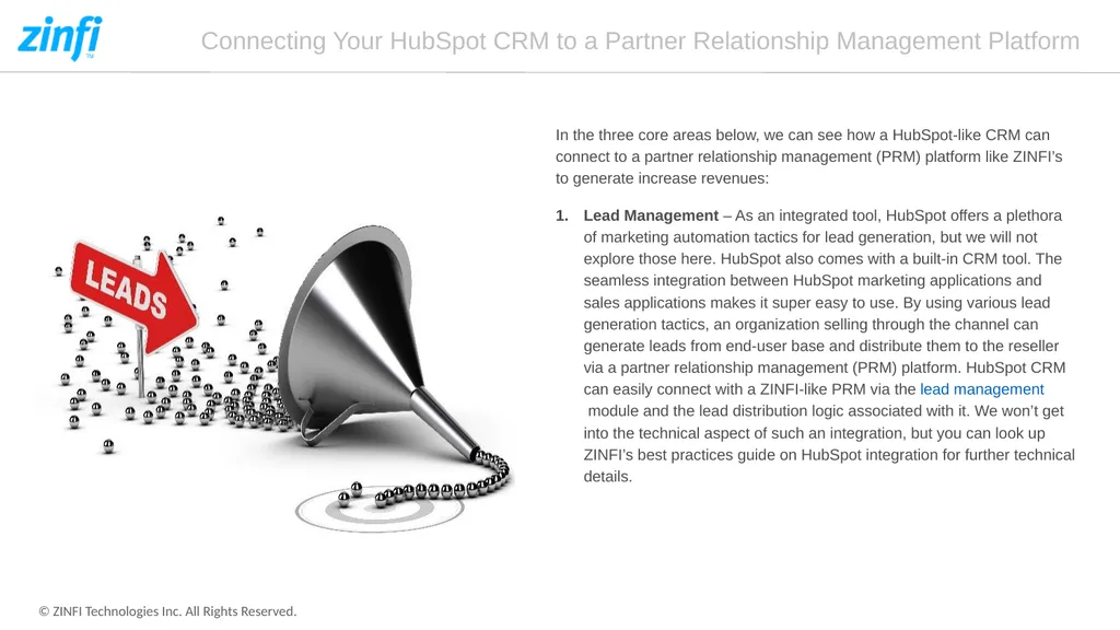 Connecting Your HubSpot CRM to a Partner - slide 7 of 11
