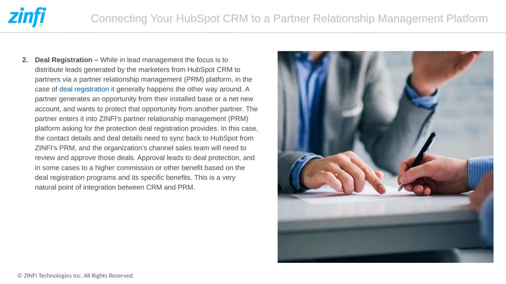 Connecting Your HubSpot CRM to a Partner - slide 8 of 11