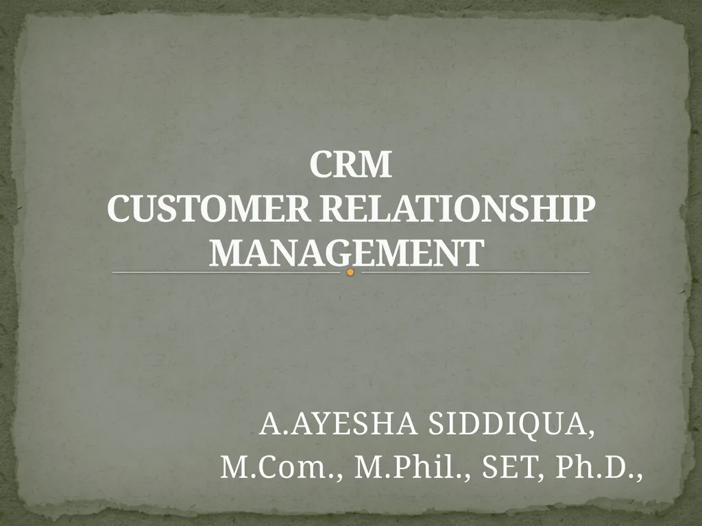 A.AYESHA SIDDIQUA, M.Com., M.Phil., SET, Ph.D., - slide 1 of 13