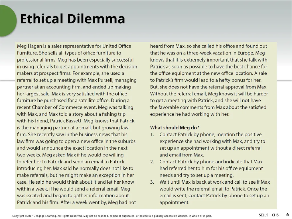 Strategic Prospecting and Preparing for Sales - slide 6 of 16