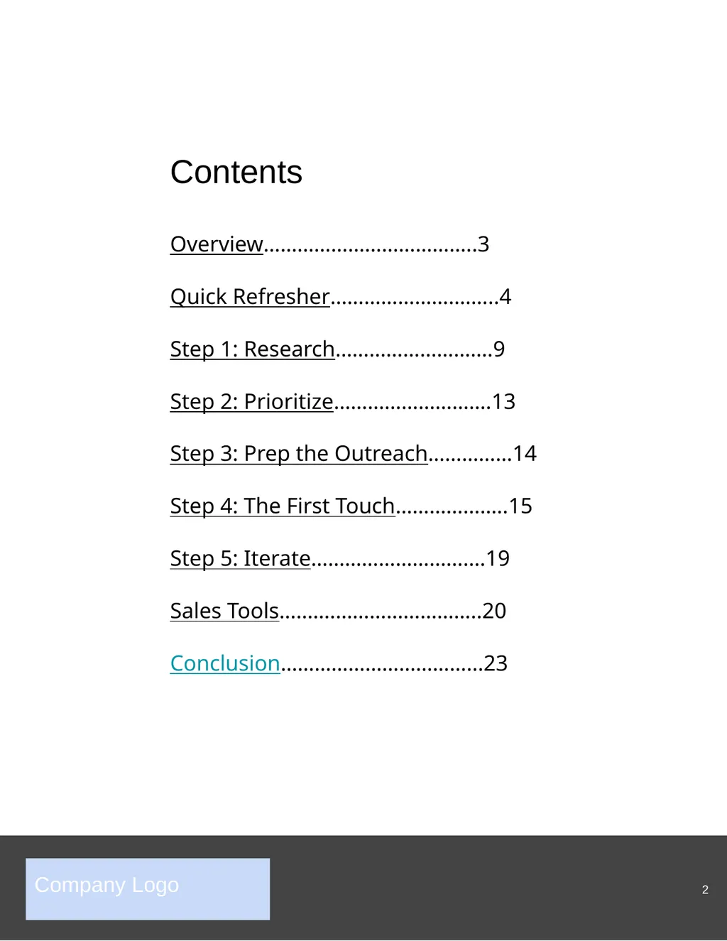 The Complete Guide to Sales Prospecting Company - slide 2 of 23