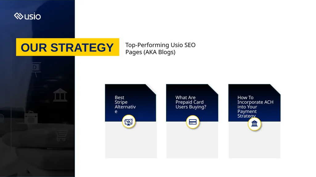 How SEO Fuels Usio Sales WELCOME WHAT IS SEO 93% - slide 9 of 11