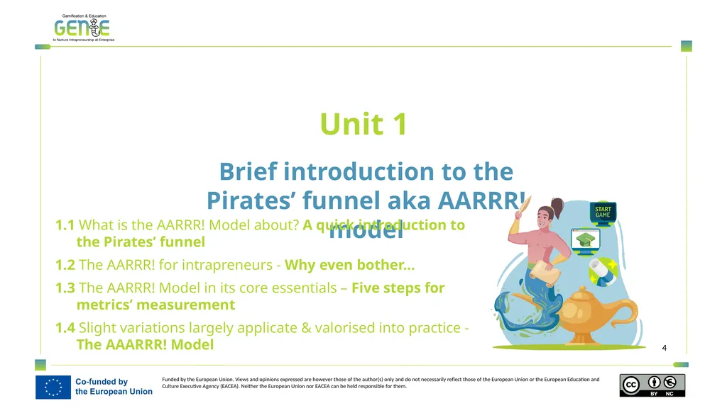 A user guide introduction to the AARRR! funnel - slide 4 of 19