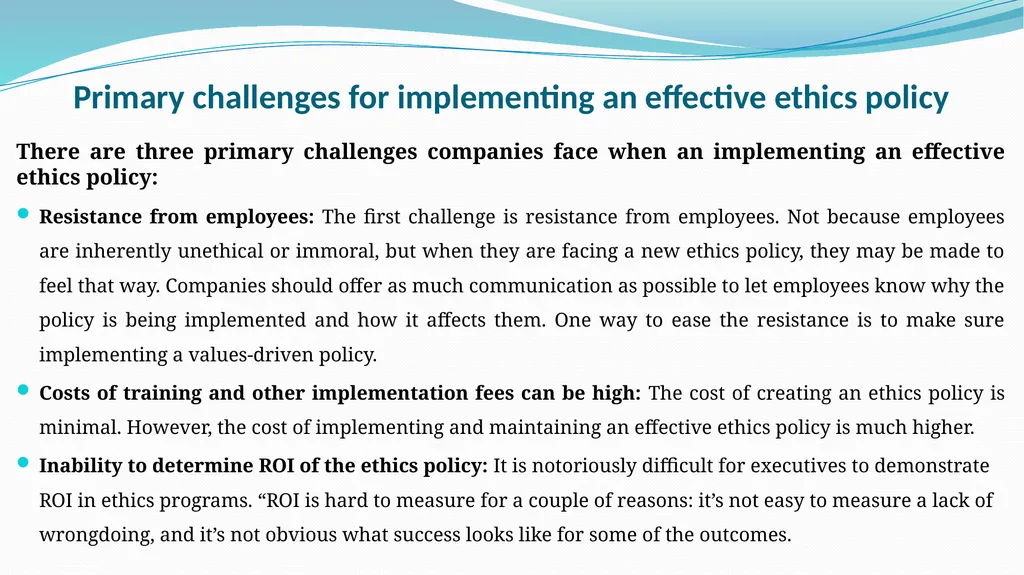 ETHICAL CONSIDERATIONS, CODE OF CONDUCT IN FRAUD - slide 40 of 50