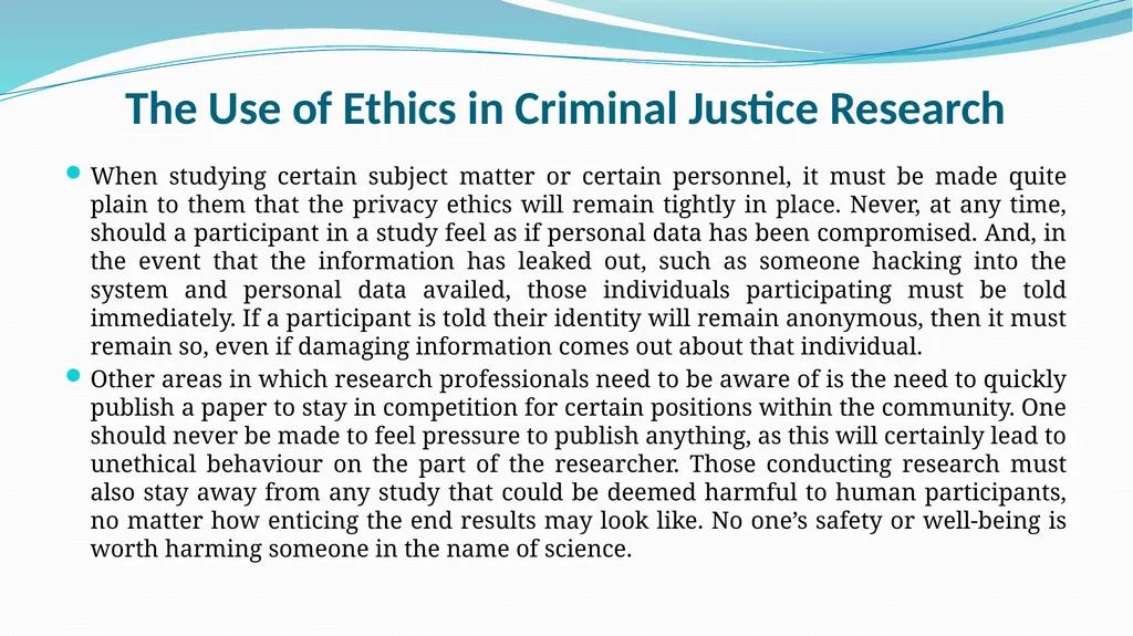 ETHICAL CONSIDERATIONS, CODE OF CONDUCT IN FRAUD - slide 16 of 50