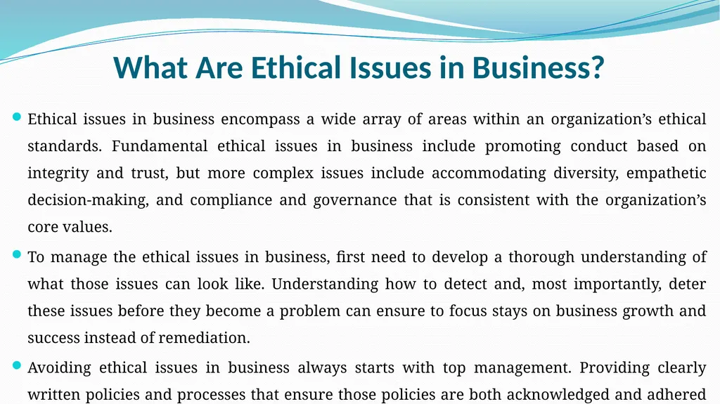 ETHICAL CONSIDERATIONS, CODE OF CONDUCT IN FRAUD - slide 31 of 50