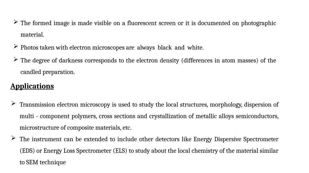 SCANNING ELECTRON MICROSCOPY, TRANSMISSION - slide 8 of 14