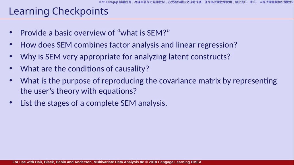 Chapter 9 Structural Equation Modeling: An - slide 23 of 23