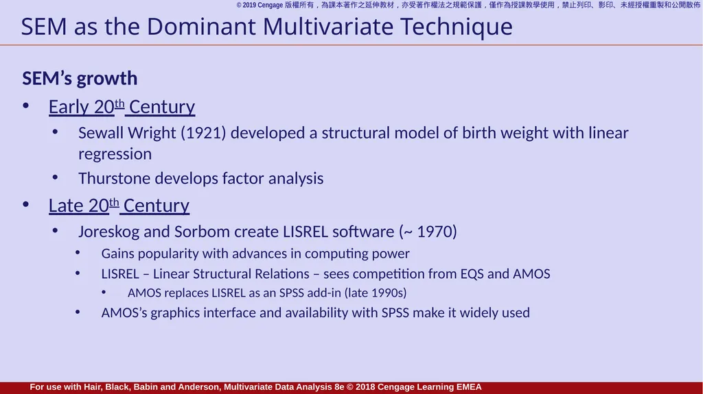 Chapter 9 Structural Equation Modeling: An - slide 9 of 23