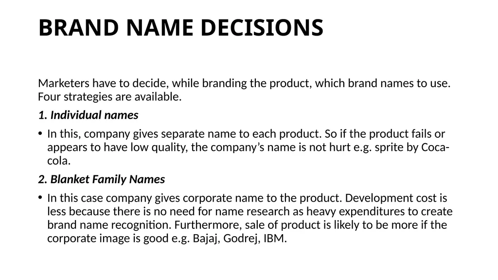 UNIT -3 BRANDING ,PACKAGING AND LABELLING By Mrs - slide 23 of 32