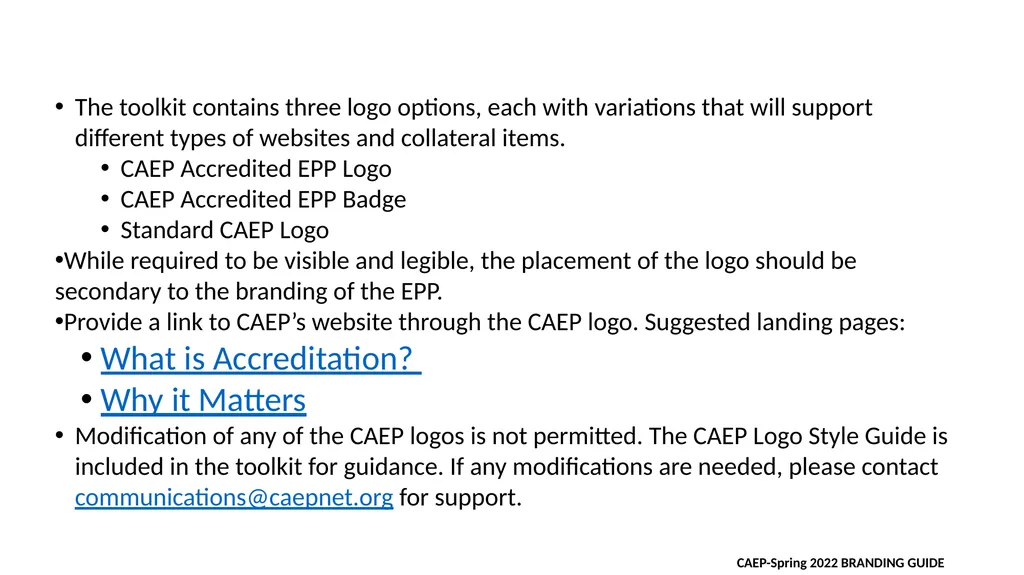 Spring 2022 Branding Guide Guidelines & Tips for - slide 19 of 27