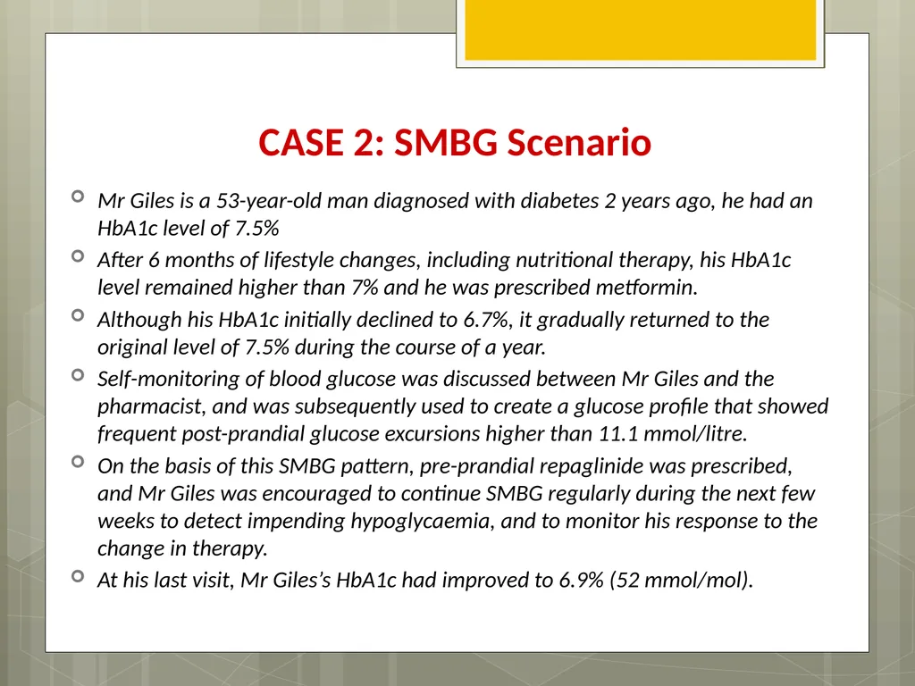 Blood Glucose Monitoring Sara Alosaimy, Bsc Type 1 - slide 23 of 23