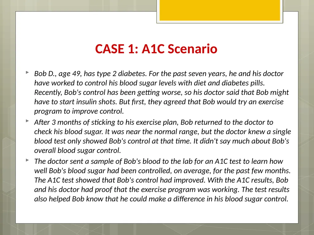 Blood Glucose Monitoring Sara Alosaimy, Bsc Type 1 - slide 22 of 23