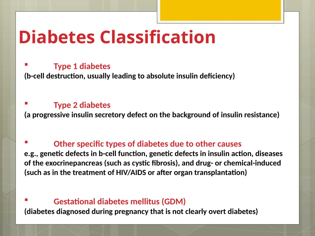 Blood Glucose Monitoring Sara Alosaimy, Bsc Type 1 - slide 2 of 23
