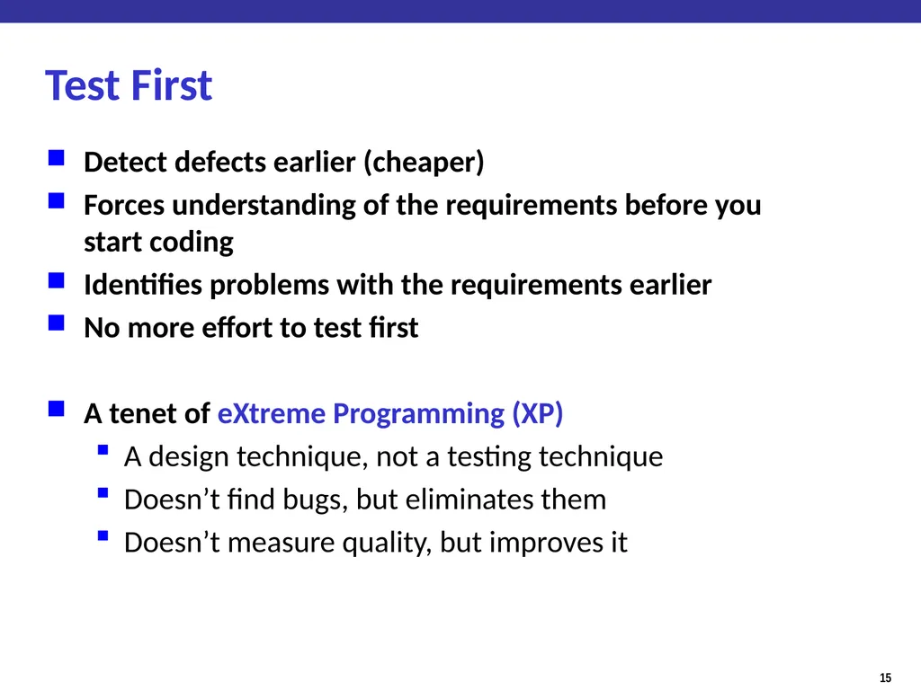 Java & Testing Things to have been doing Join UIUC - slide 15 of 18