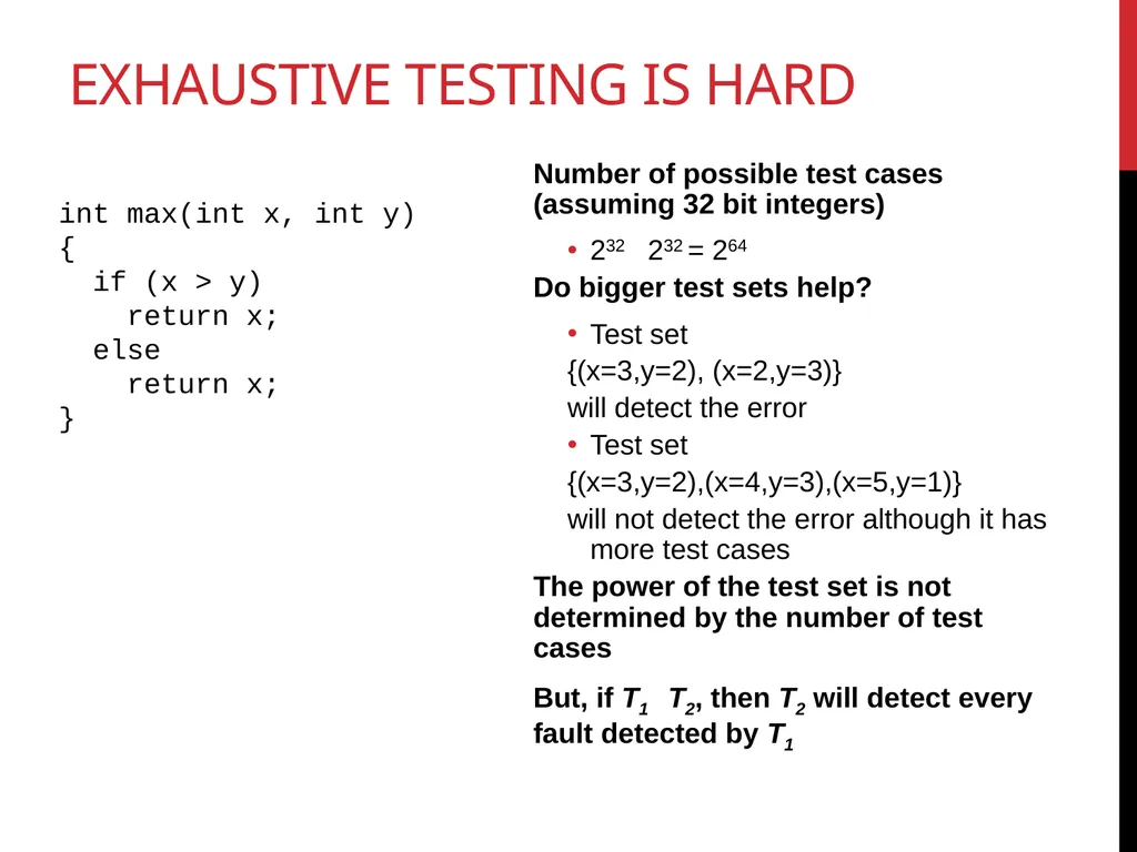 Software TestIng White box testing 1 Glass - slide 6 of 50