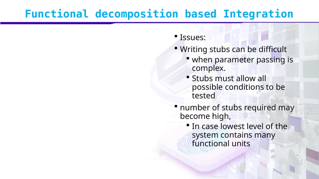 Software Verification and Validation Lecture No. 7 - slide 18 of 49