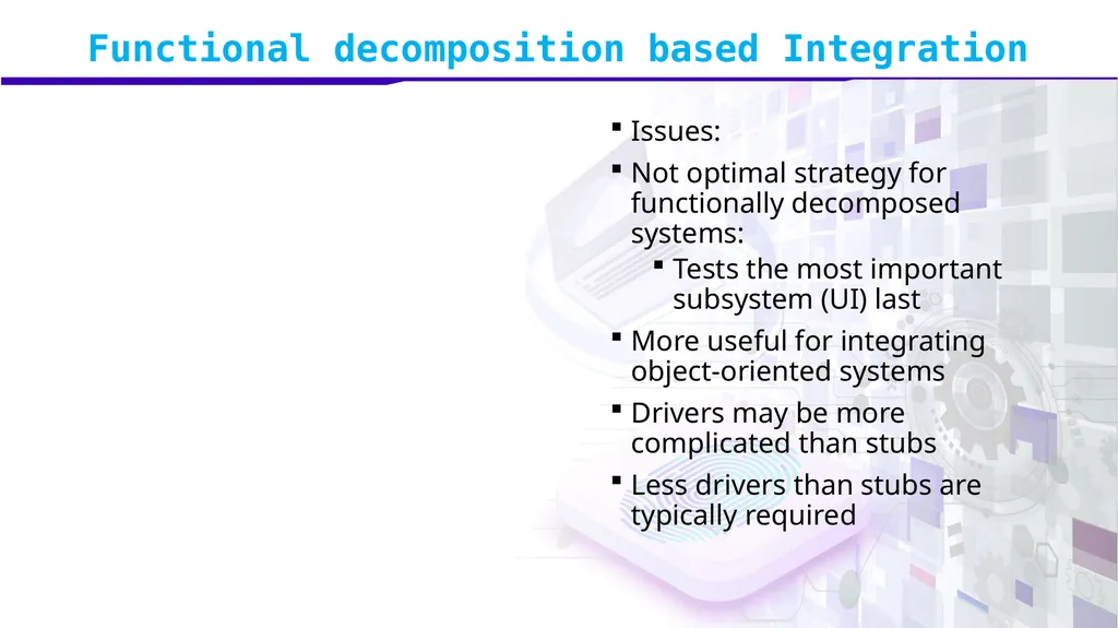 Software Verification and Validation Lecture No. 7 - slide 22 of 49